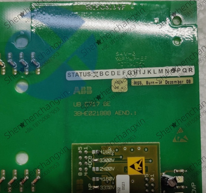 ABB 3BHE021887R0101 UBCC717BE101