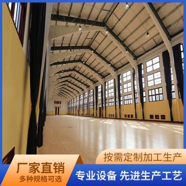 省运会室内体育运动地板供应篮球场木地板个人商用学校单位工厂漆